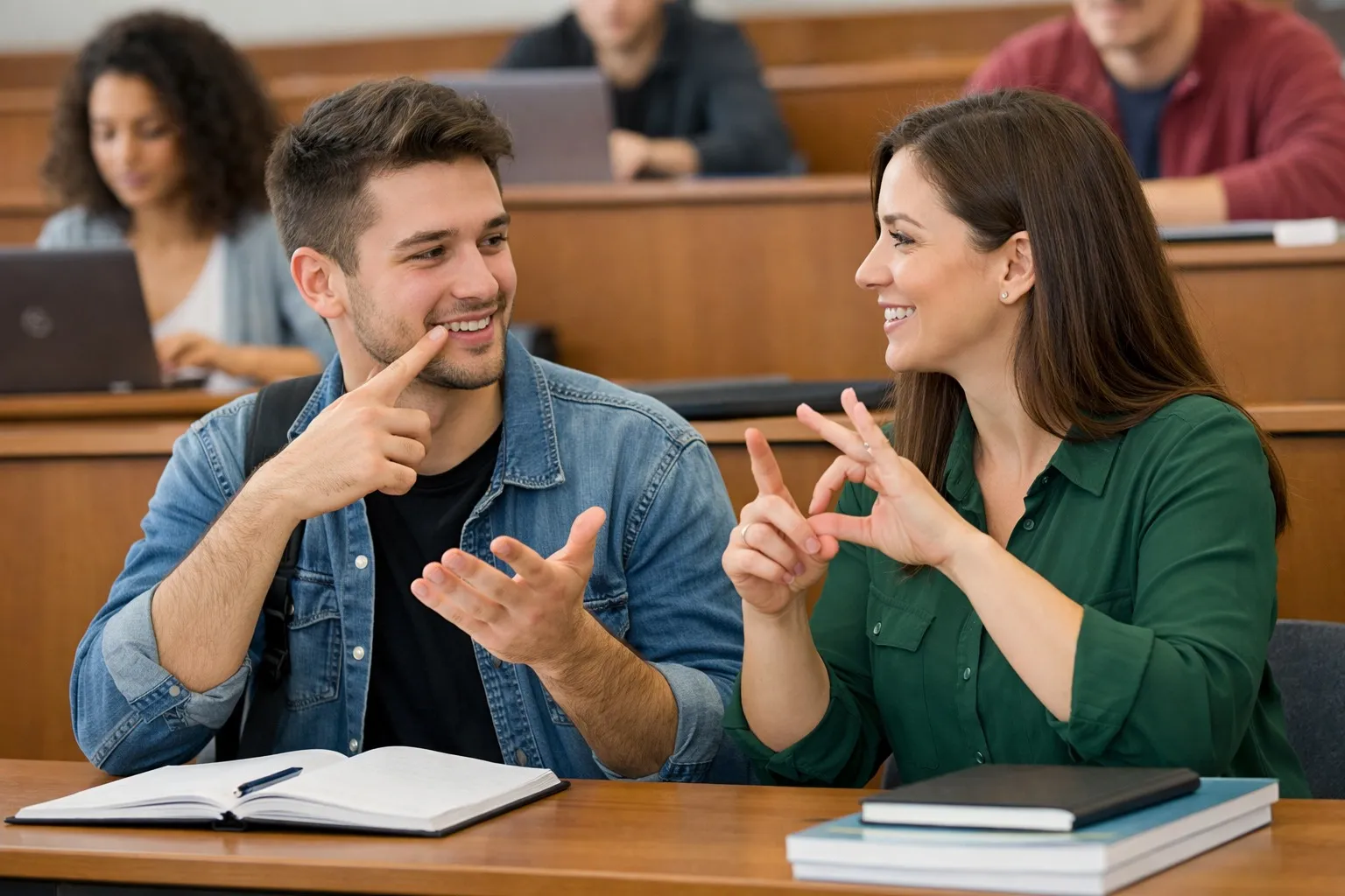 Curso profissionalizante para surdos